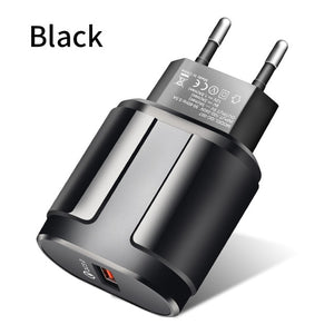 Quick Charge 3.0 Mobile Phone USB Charger YKZ 18W EU