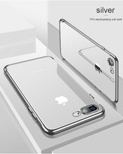 Load image into Gallery viewer, HICUTE Transparent TPU Silicone Case For iPhone