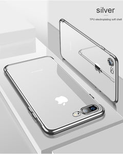 HICUTE Transparent TPU Silicone Case For iPhone