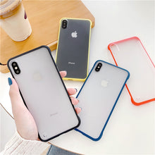 Load image into Gallery viewer, HICUTE luxury Transparent pc Scrub Case For iPhone