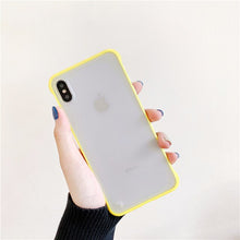 Load image into Gallery viewer, HICUTE luxury Transparent pc Scrub Case For iPhone