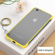 Load image into Gallery viewer, HICUTE luxury Transparent pc Scrub Case For iPhone
