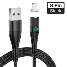 Load image into Gallery viewer, YKZ Magnetic Cable Micro Type C Cable LED Light 3A Fast Charging