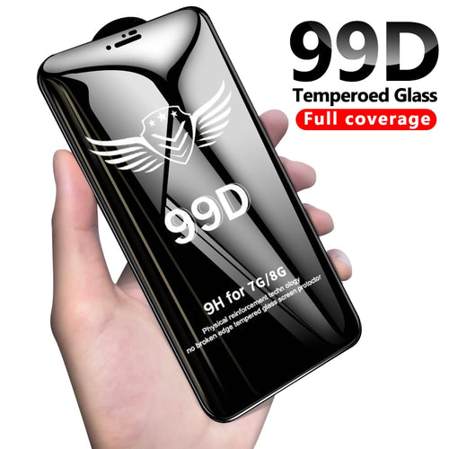 99D protective glass for iPhone 6 6S 7 8 plus