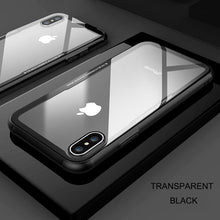 Load image into Gallery viewer, Luxury Tempered Glass case for iPhone 6 6s 7 8 plus