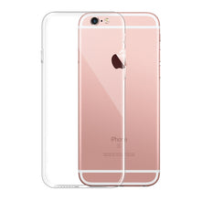 Load image into Gallery viewer, Ultra thin Clear Transparent TPU Silicone Case For iPhone