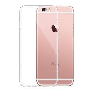 Ultra thin Clear Transparent TPU Silicone Case For iPhone